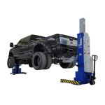 iDEAL MSC-18K-X-236 Mobile Column Lift, Two Column Set, 36,000 lbs. ALI Certified