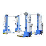 iDEAL MSC-13K-B-452 Mobile Column Lift, Four Column Set, 52,000 lbs.